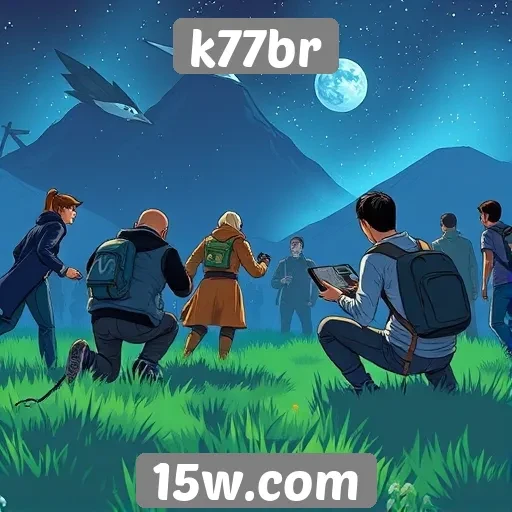 A comunidade de jogadores no k77br e suas interações
